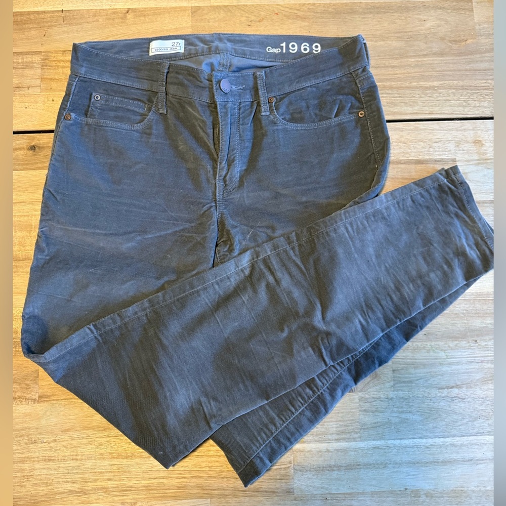 Gap thin rib corduroys